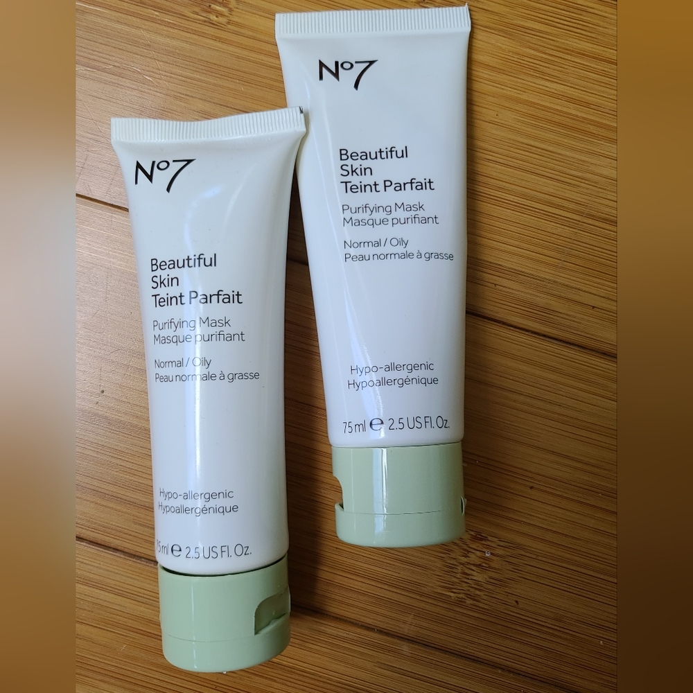 No7 beautiful skin purifying masks